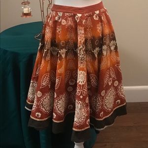 S Twelve BoHo Cotton Skirt